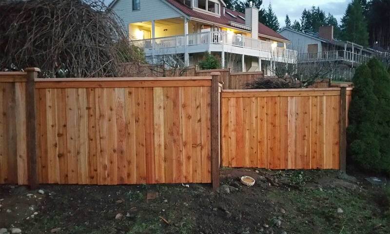step-down fence