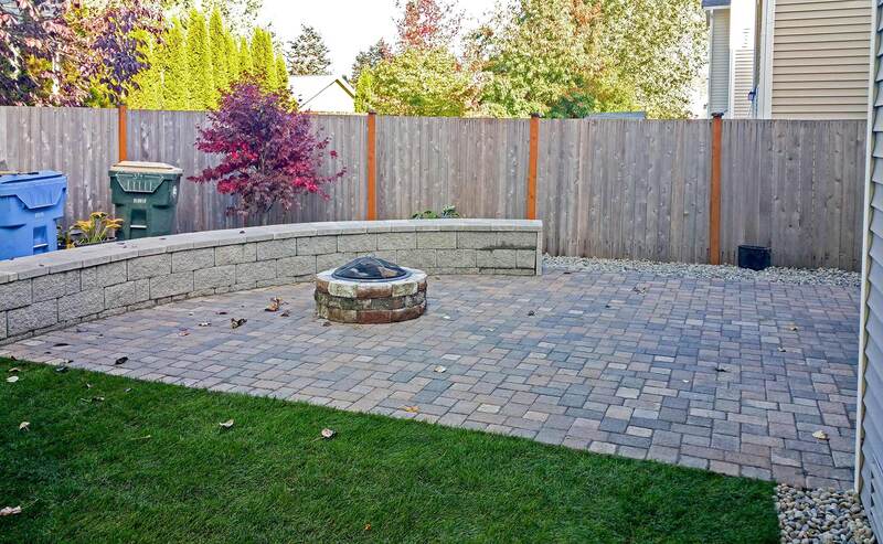 paver patio and fire pit