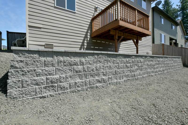 EnCore GravityStone retaining wall