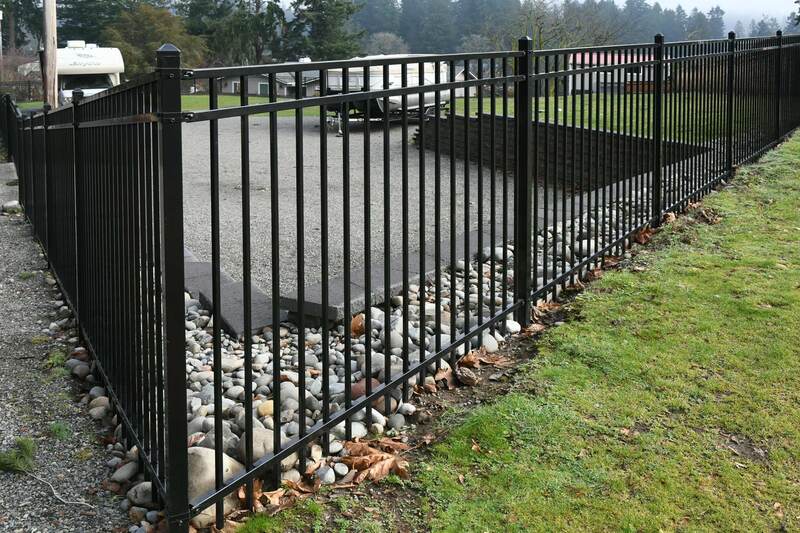 Iron Security Fence