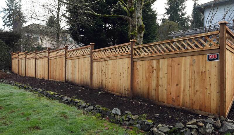 Step-down Fence Panels